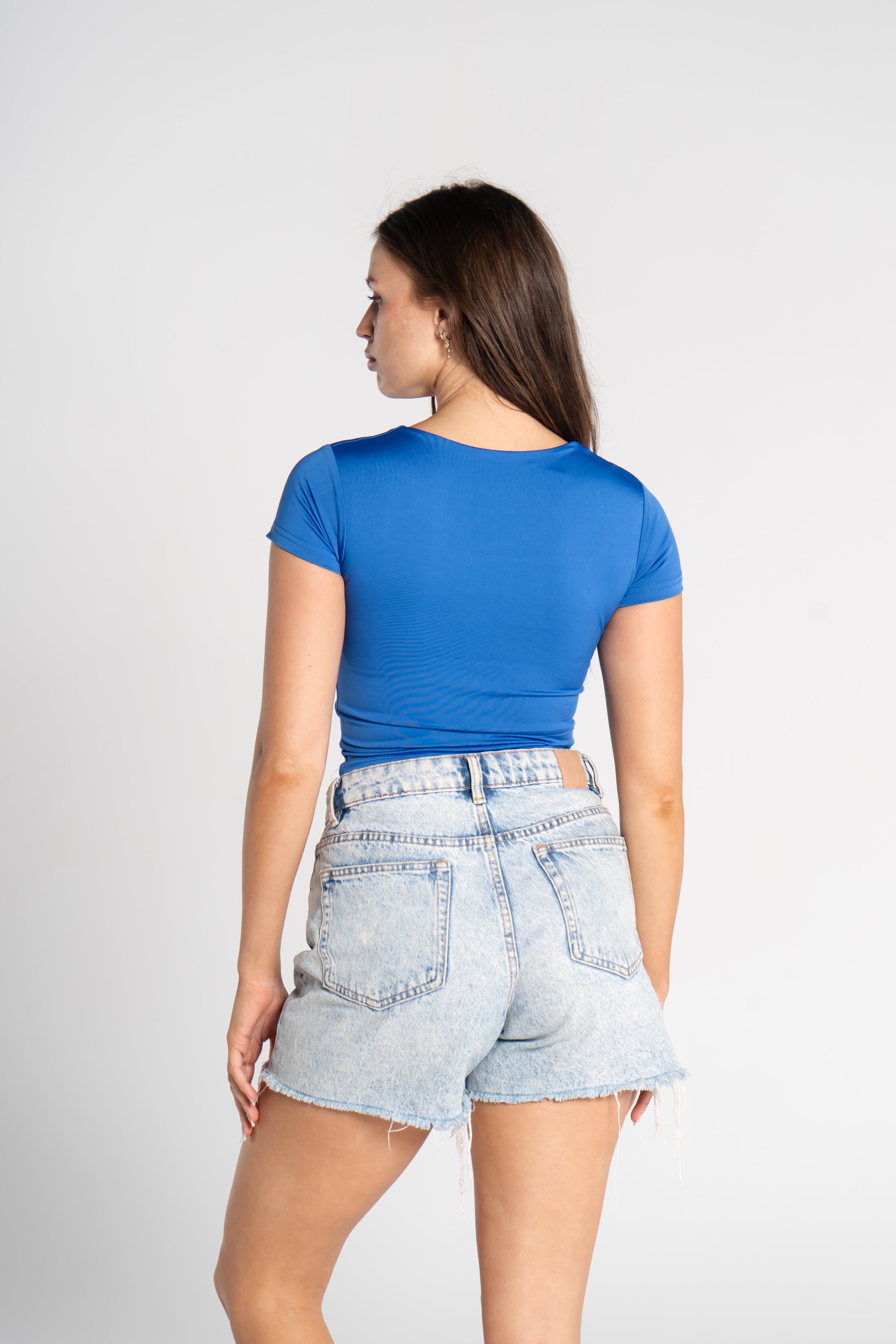SQUARE NECK SHORT SLEEVE (COLORS)
