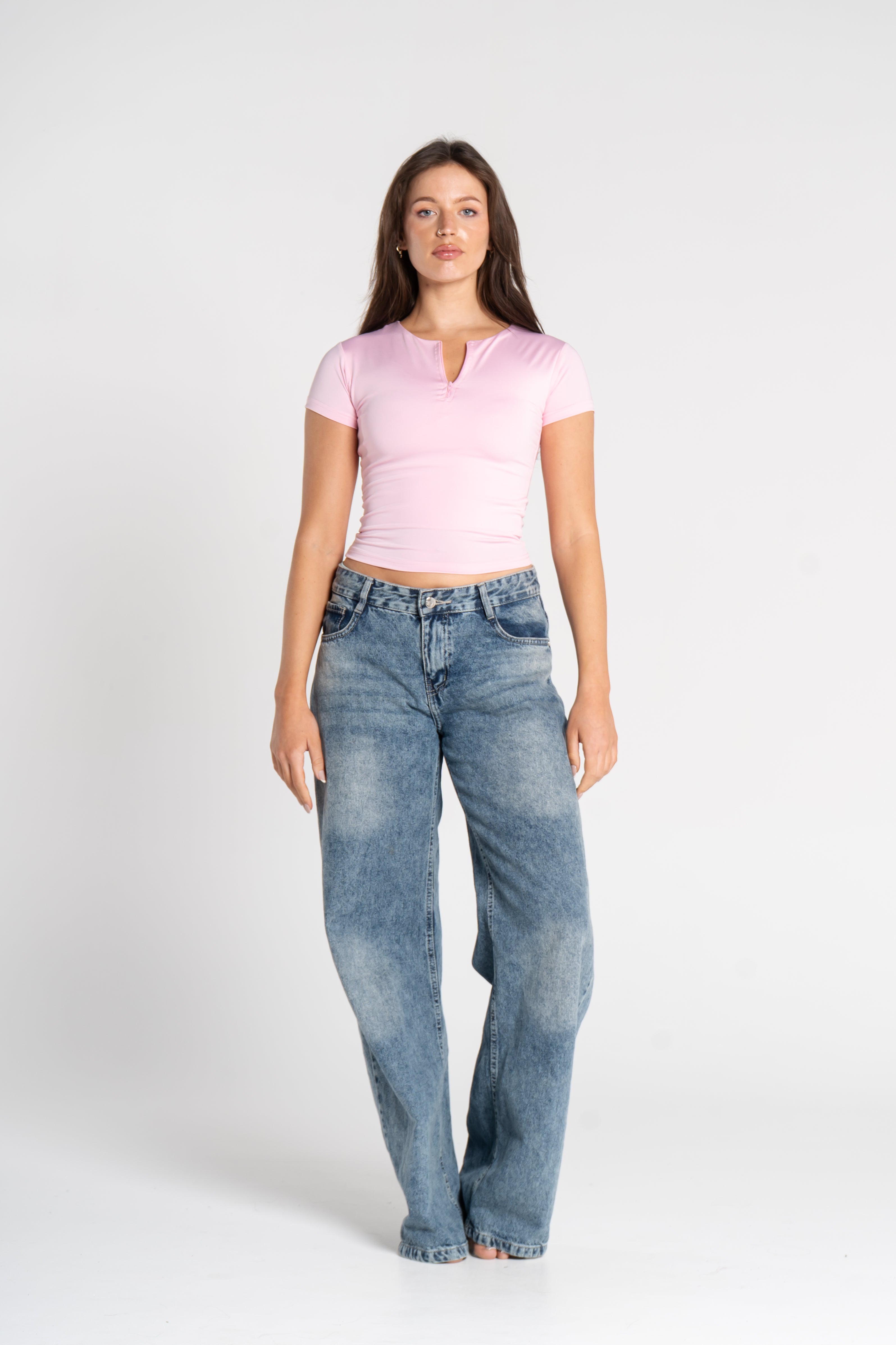ZIPPER SHORT SLEEVE