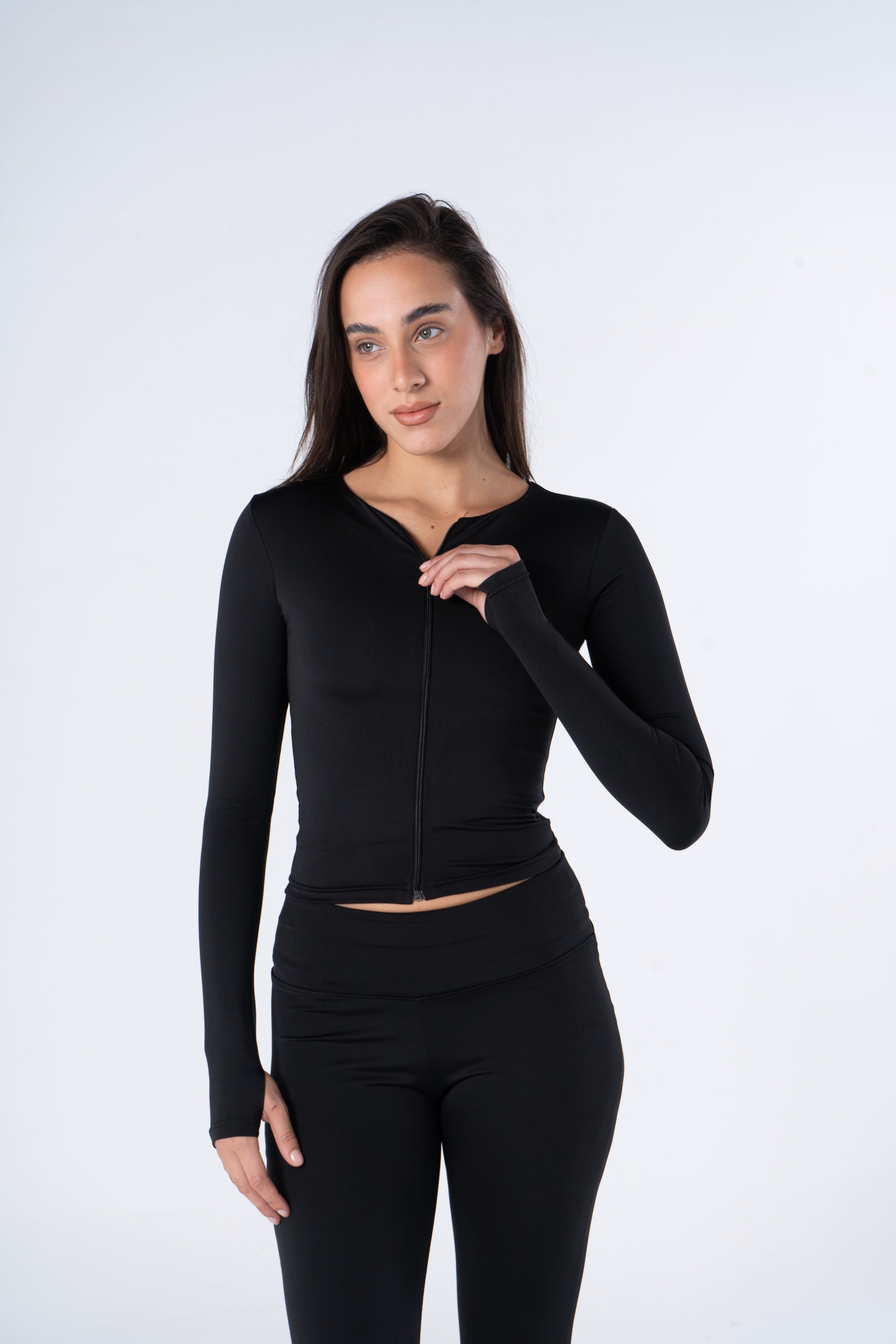 FULL ZIPPER TOP