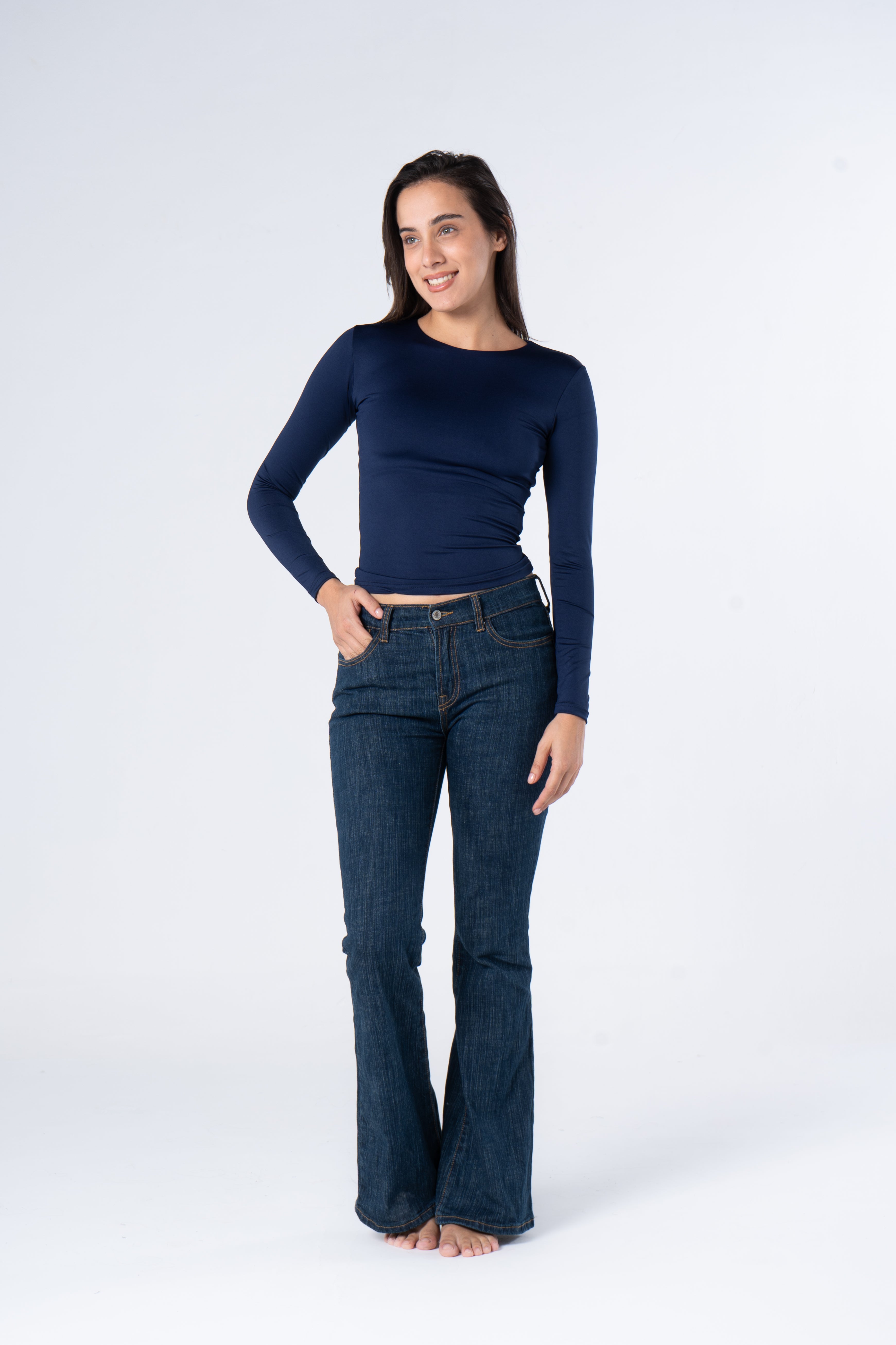 ROUND NECK LONG SLEEVE