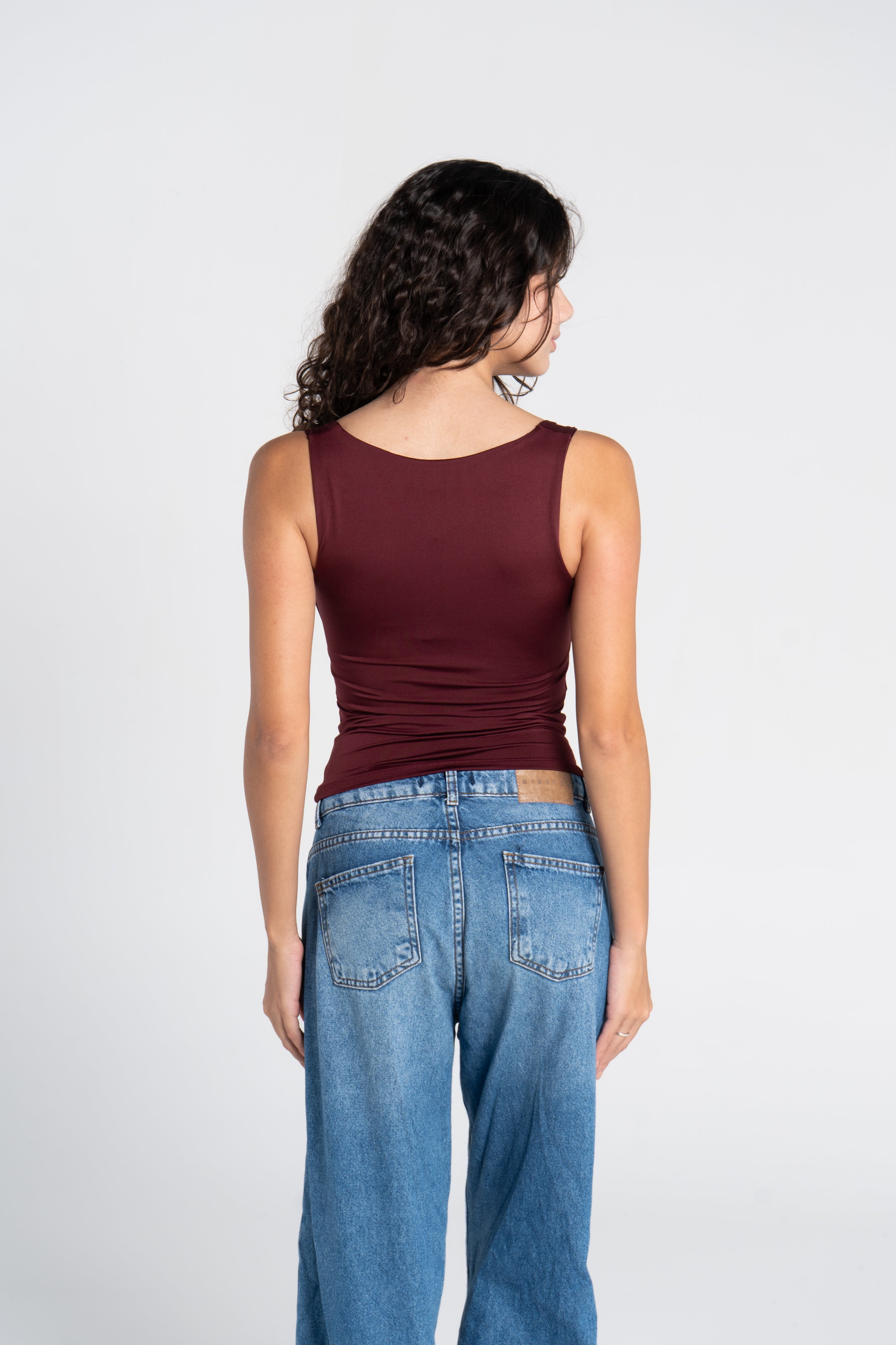 SQUARE NECK TANK TOP