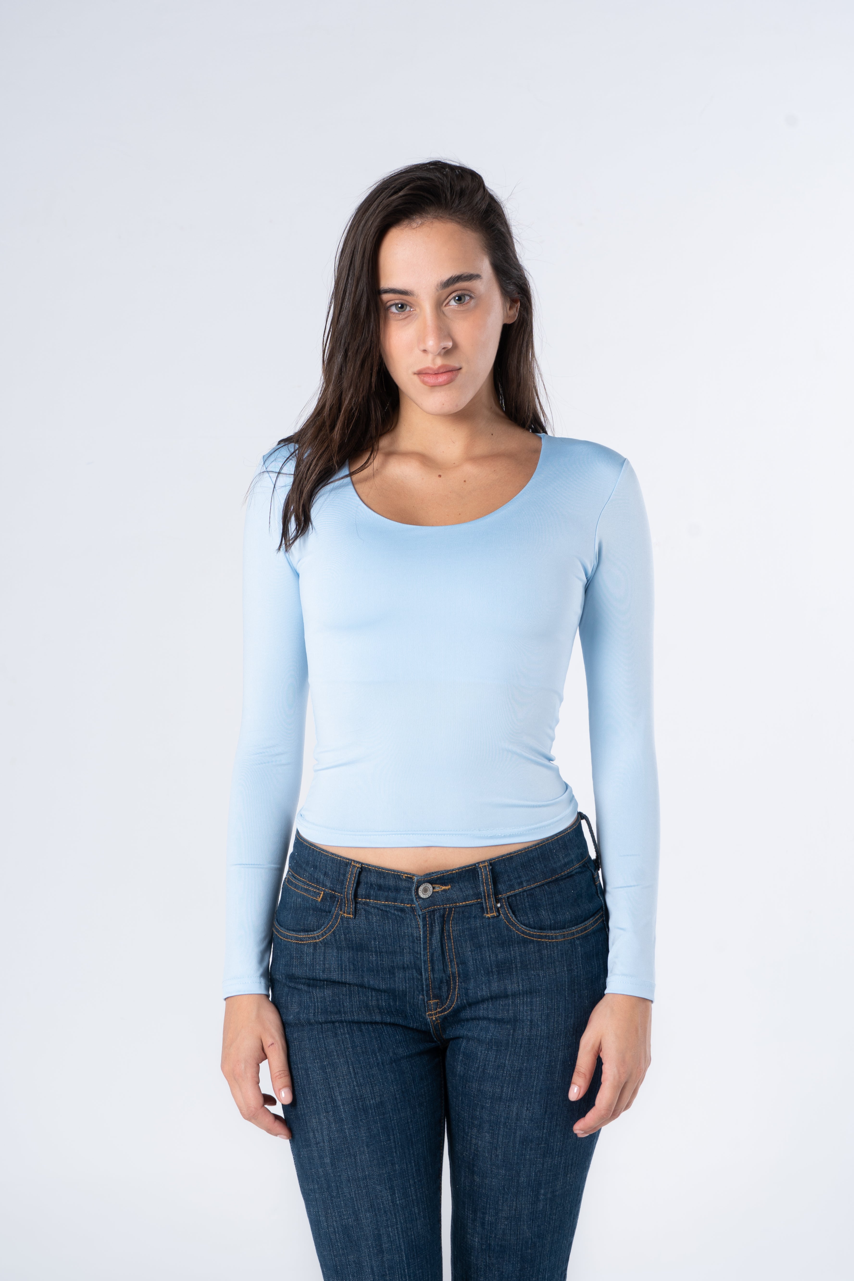 WIDE NECK LONG SLEEVE