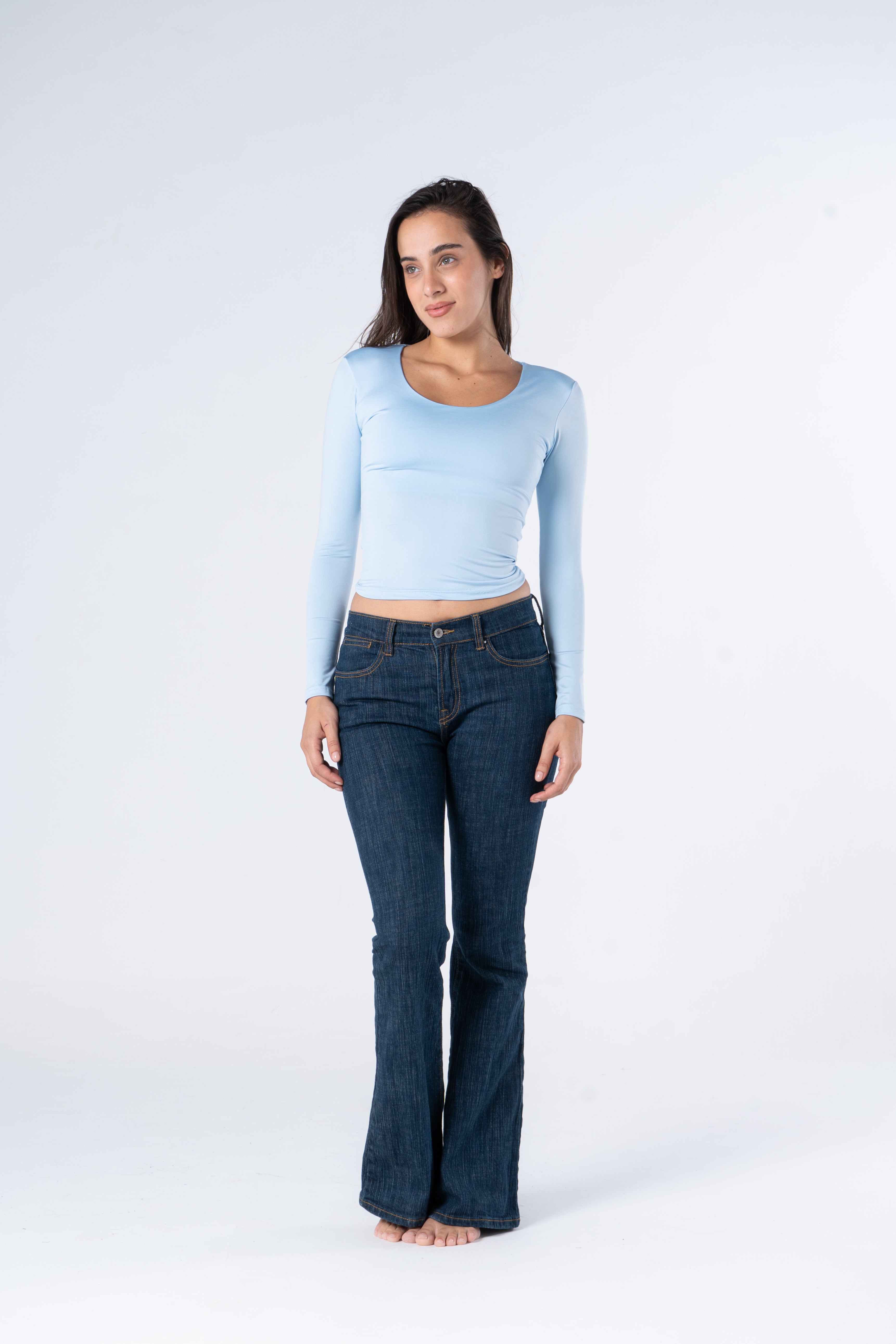 WIDE NECK LONG SLEEVE