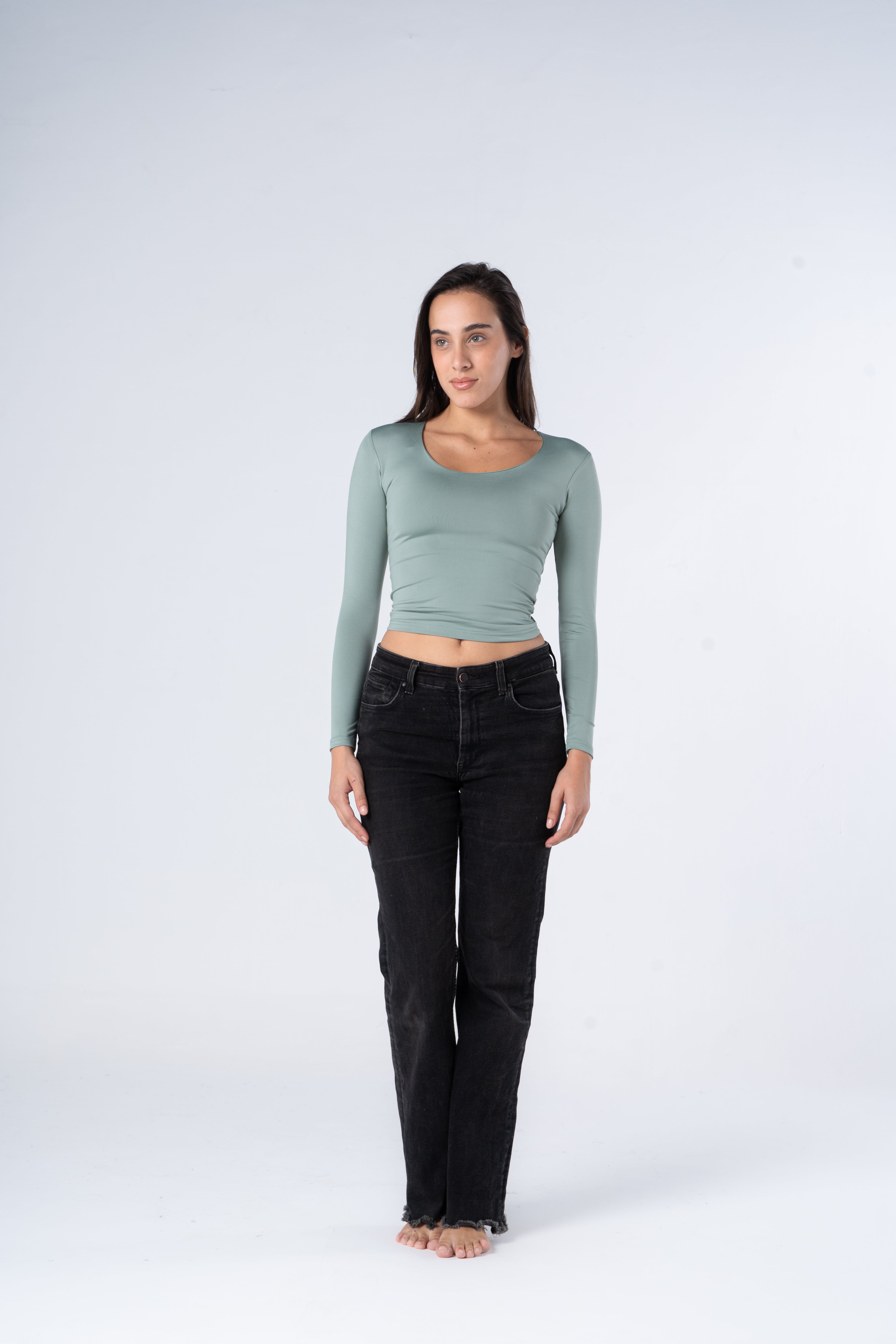 WIDE NECK LONG SLEEVE