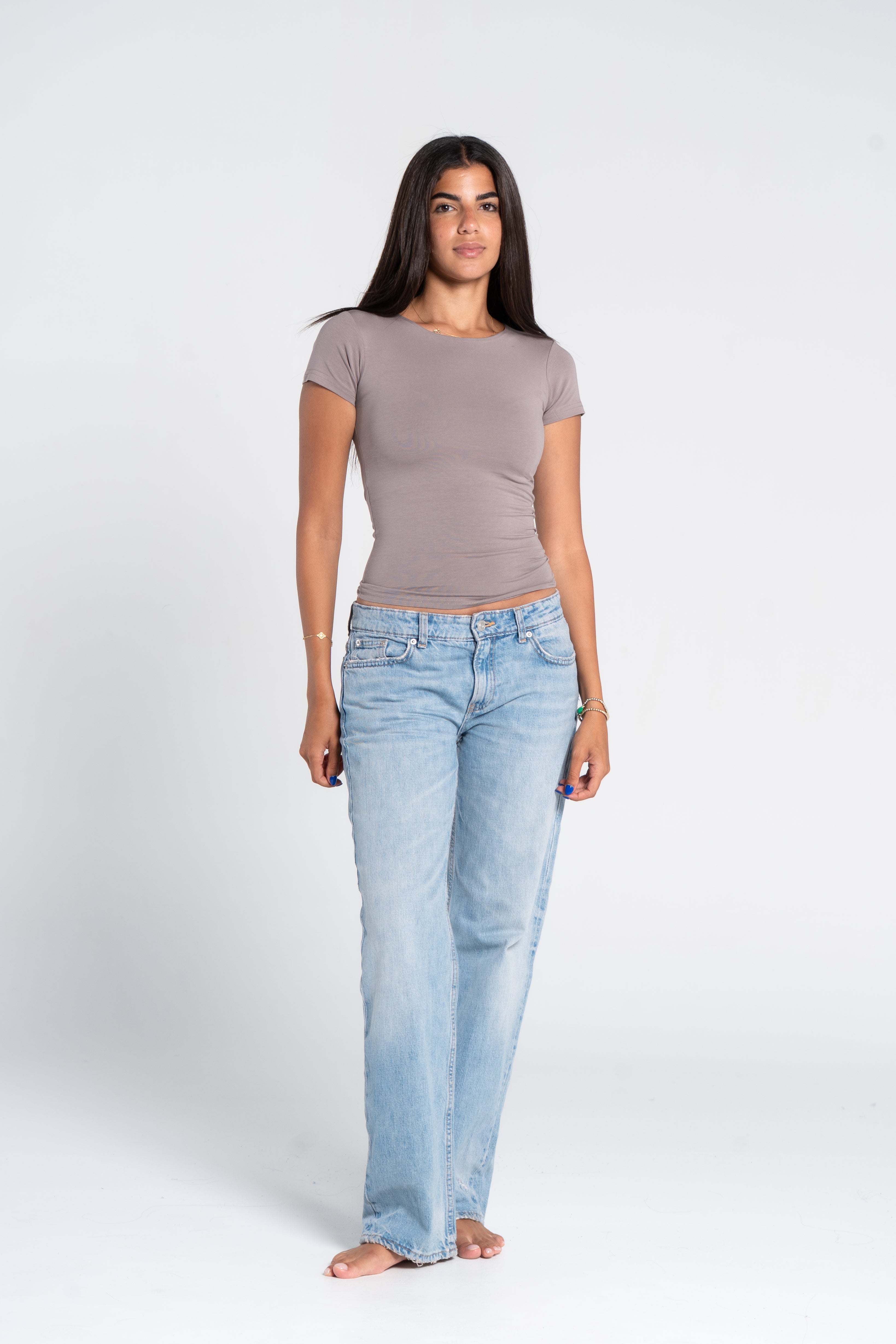 COTTON ROUND NECK SHORT SLEEVE