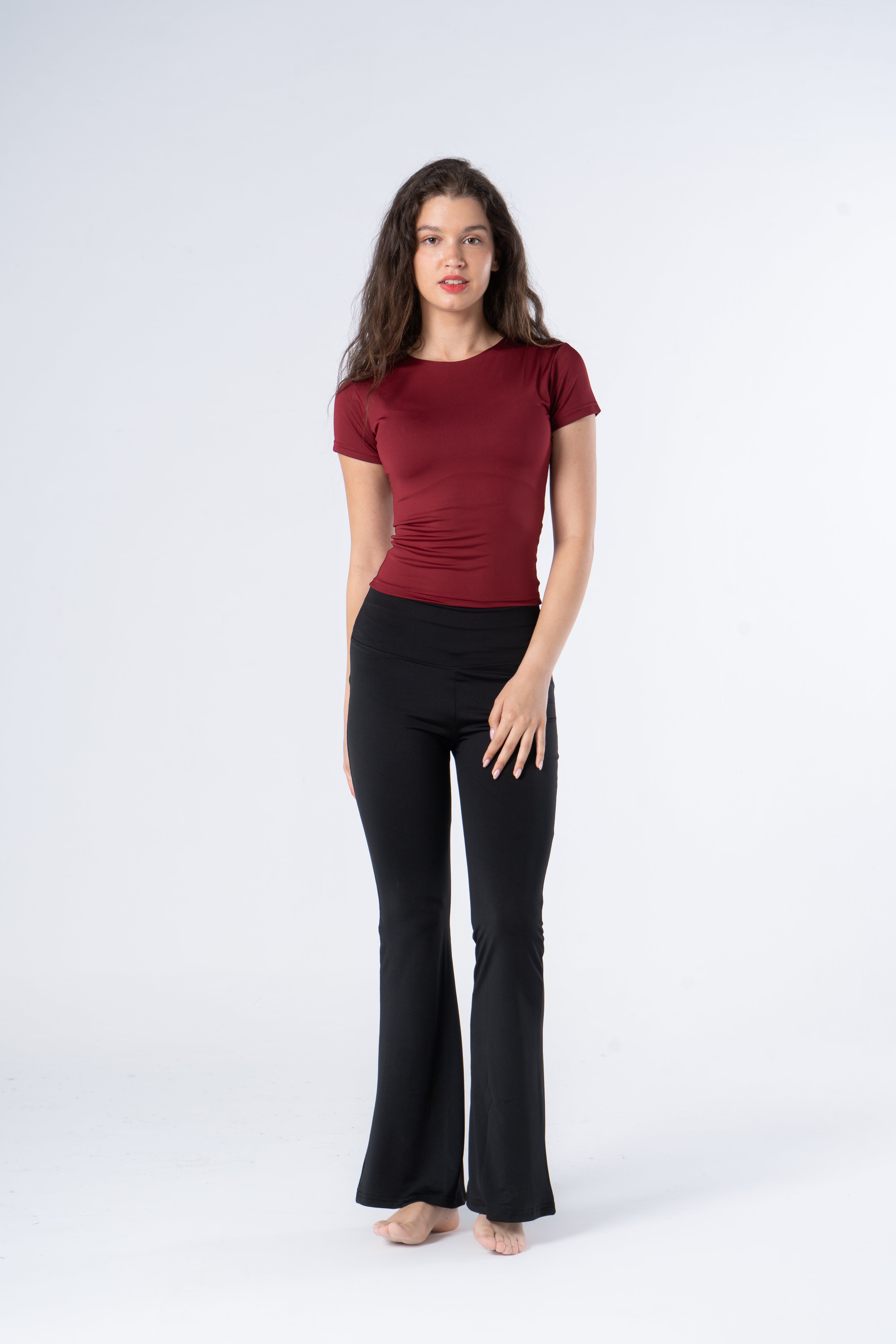 ROUND NECK SHORT SLEEVE        ( COLORS )
