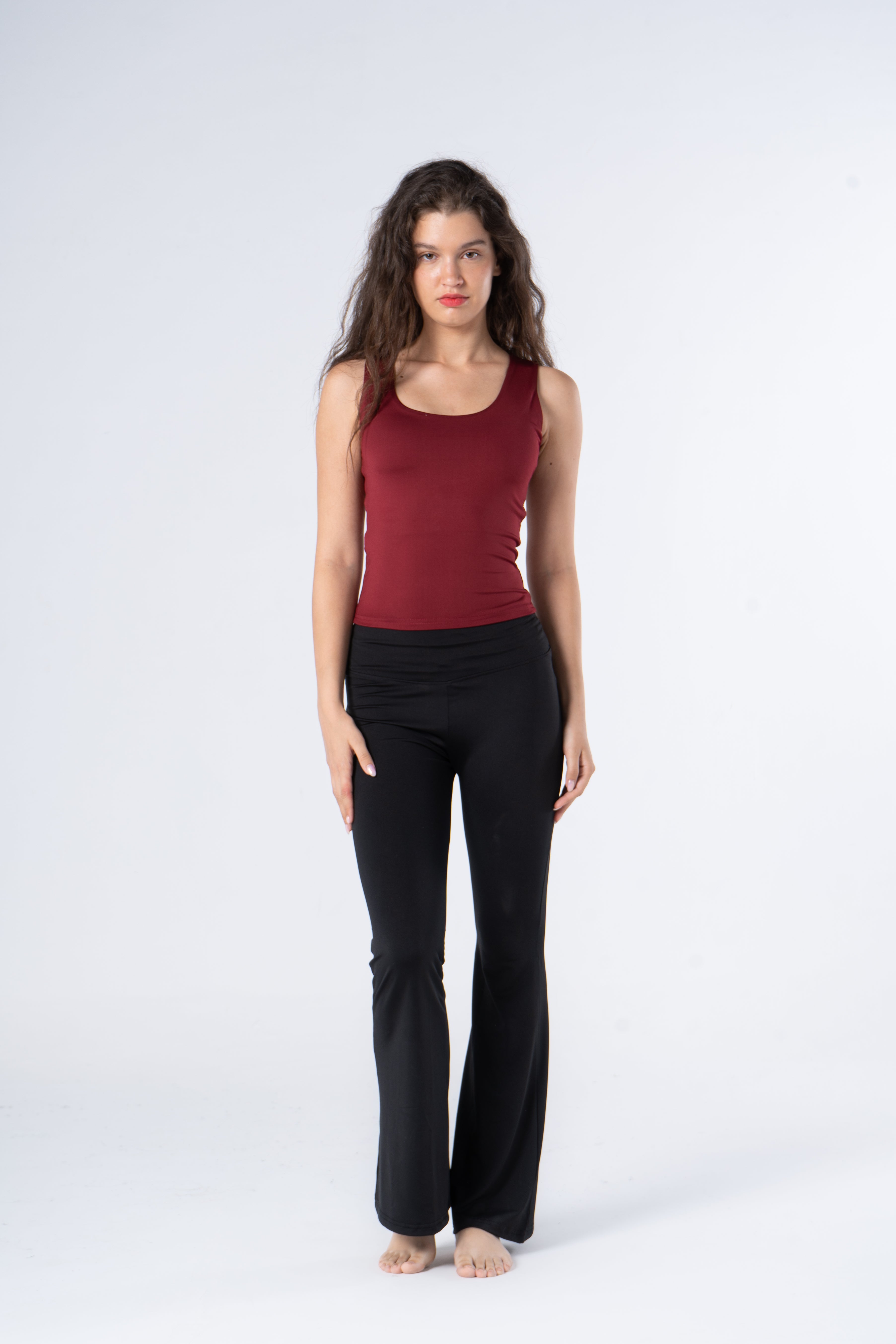 TANK TOP WIDE NECK ( COLORS )
