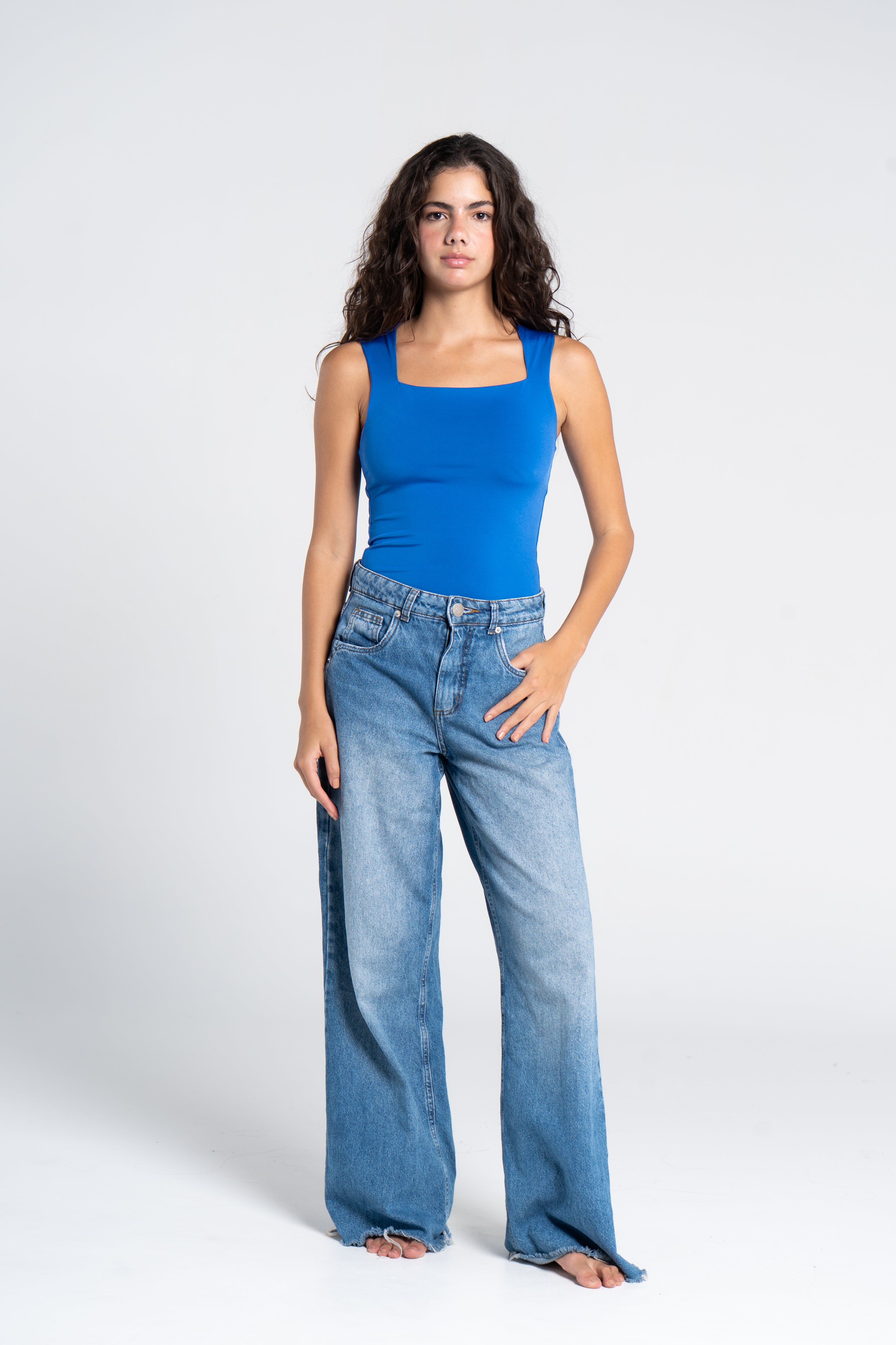 SQUARE NECK BODYSUIT