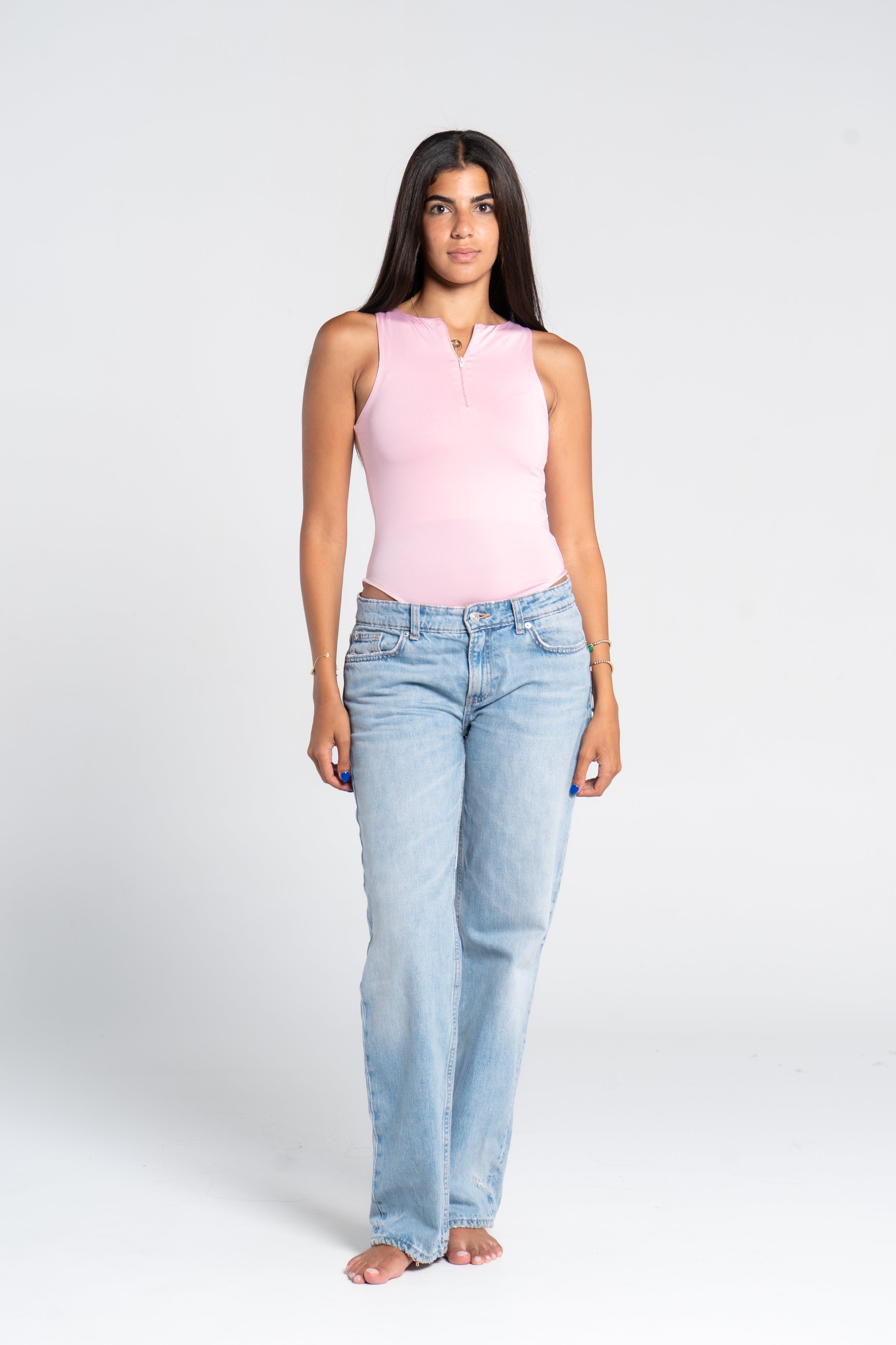 ZIPPER BODYSUIT