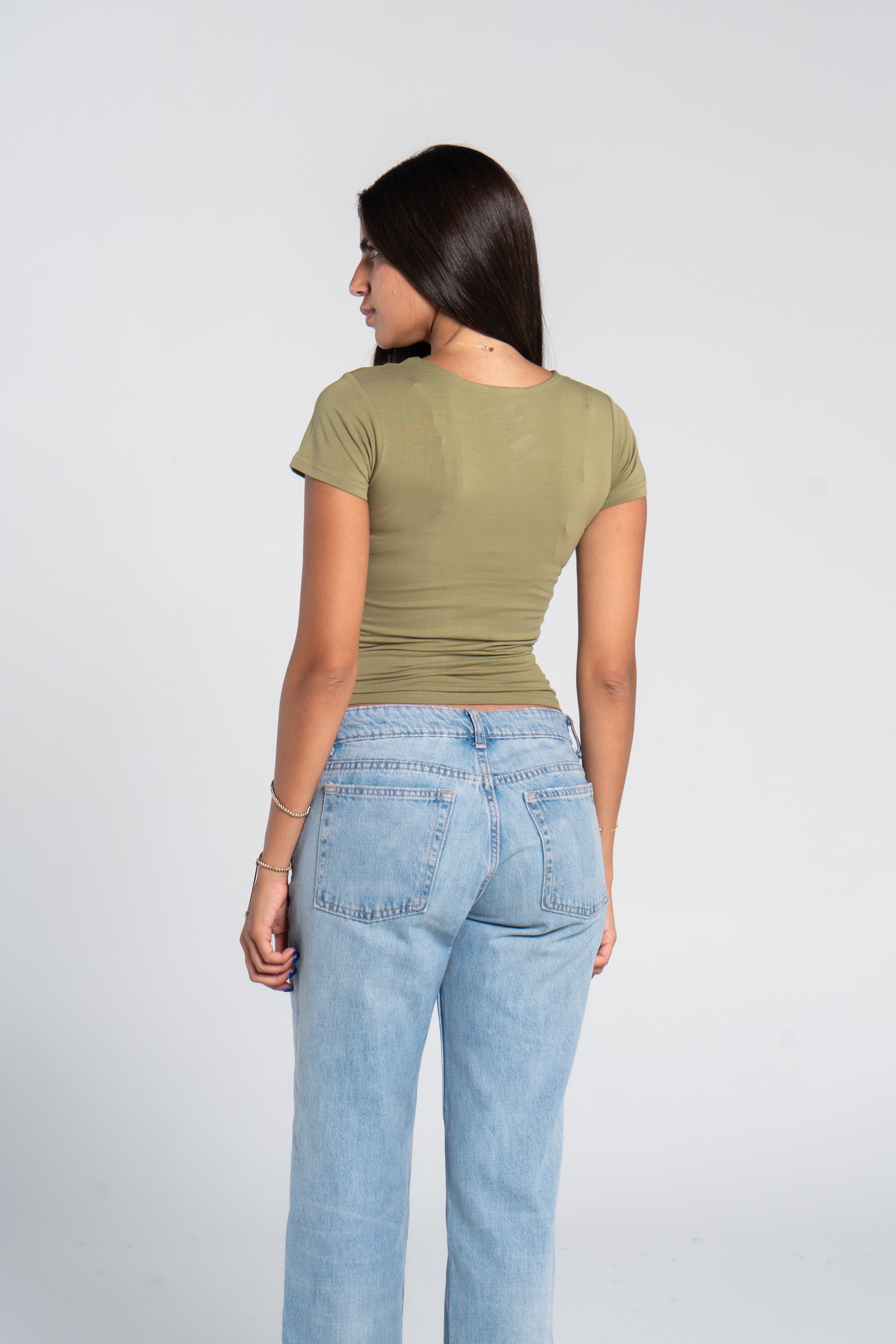 COTTON ROUND NECK SHORT SLEEVE
