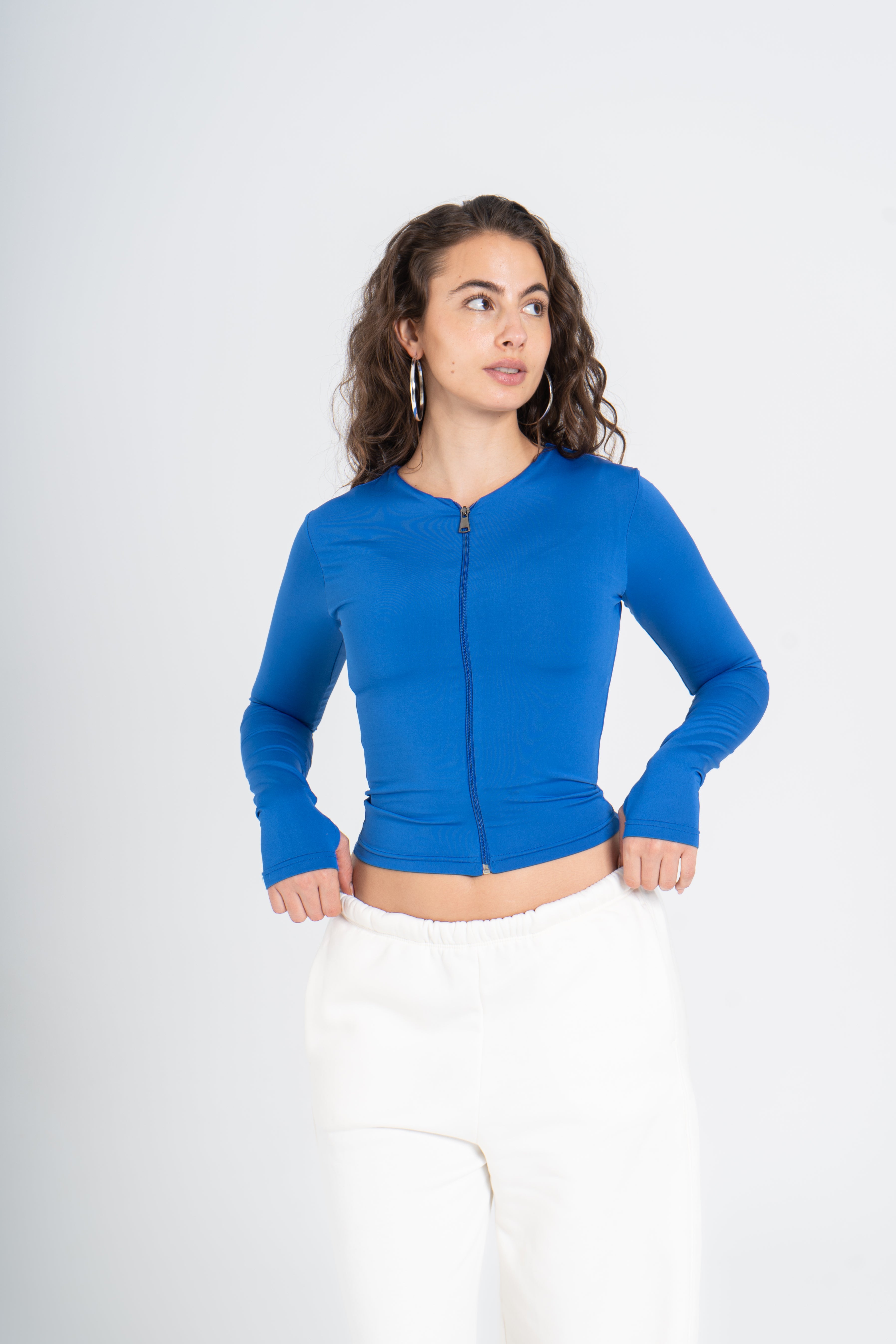 FULL ZIPPER TOP