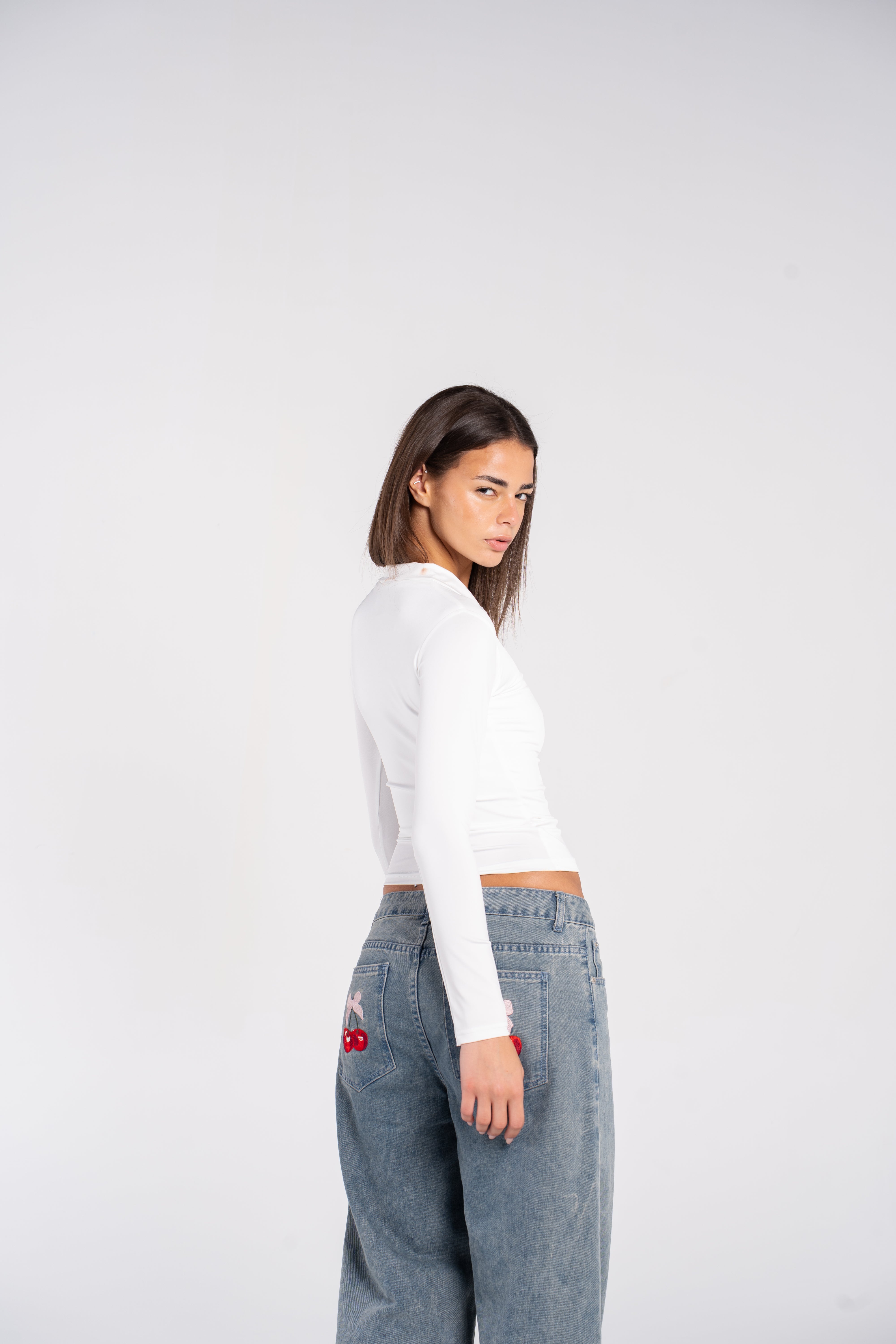V POLO LONG SLEEVE