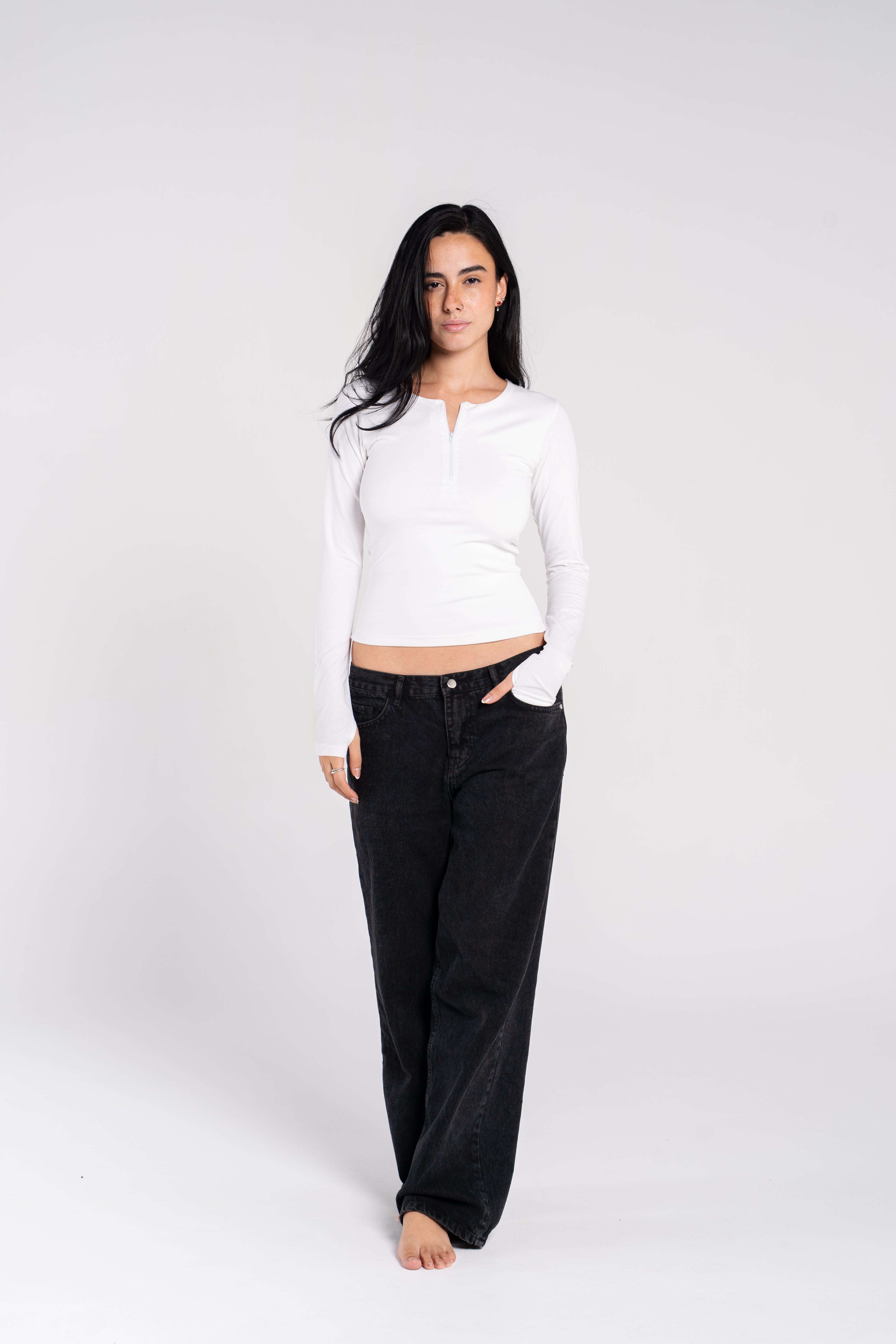 ZIPPER LONG SLEEVE