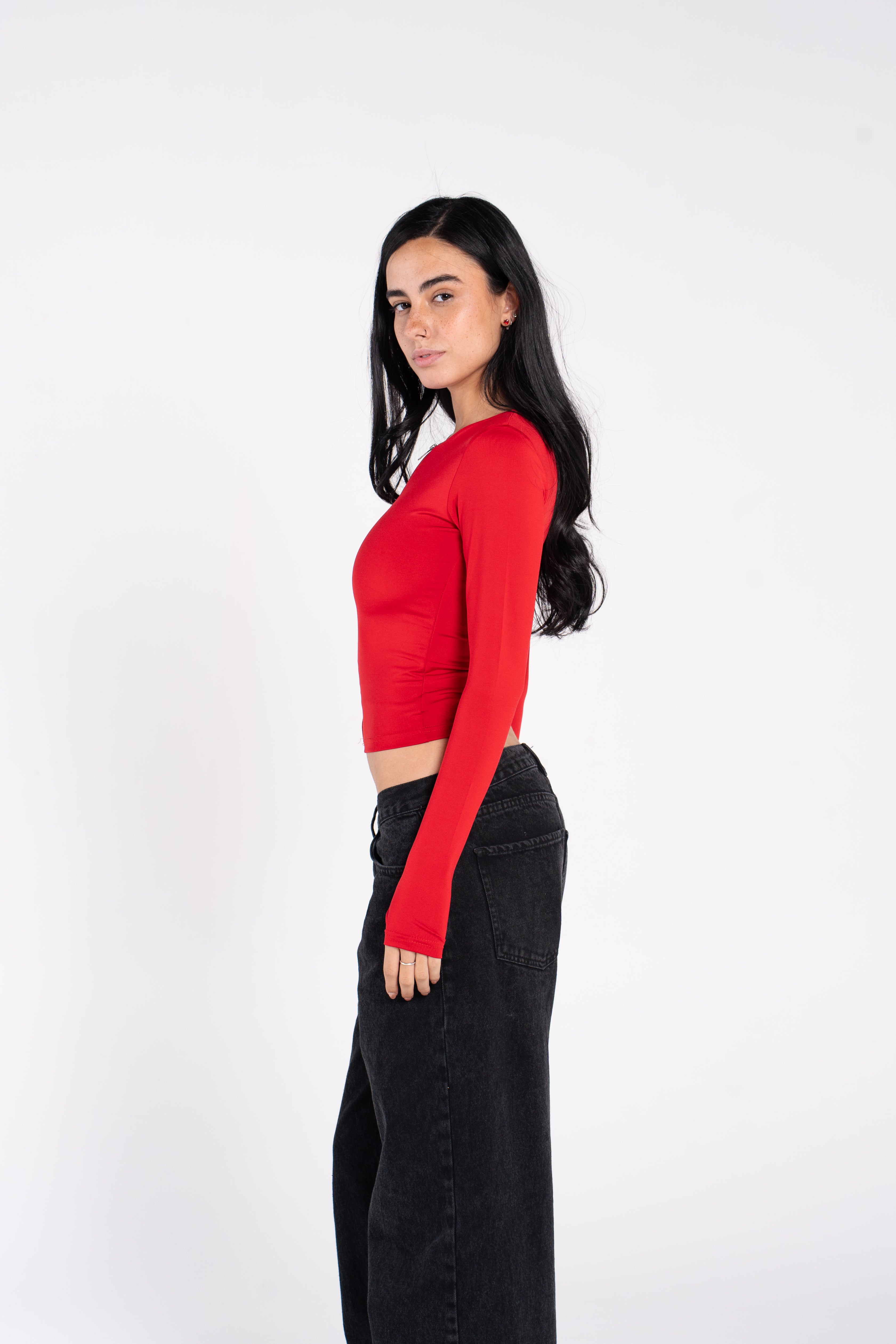 FULL ZIPPER TOP