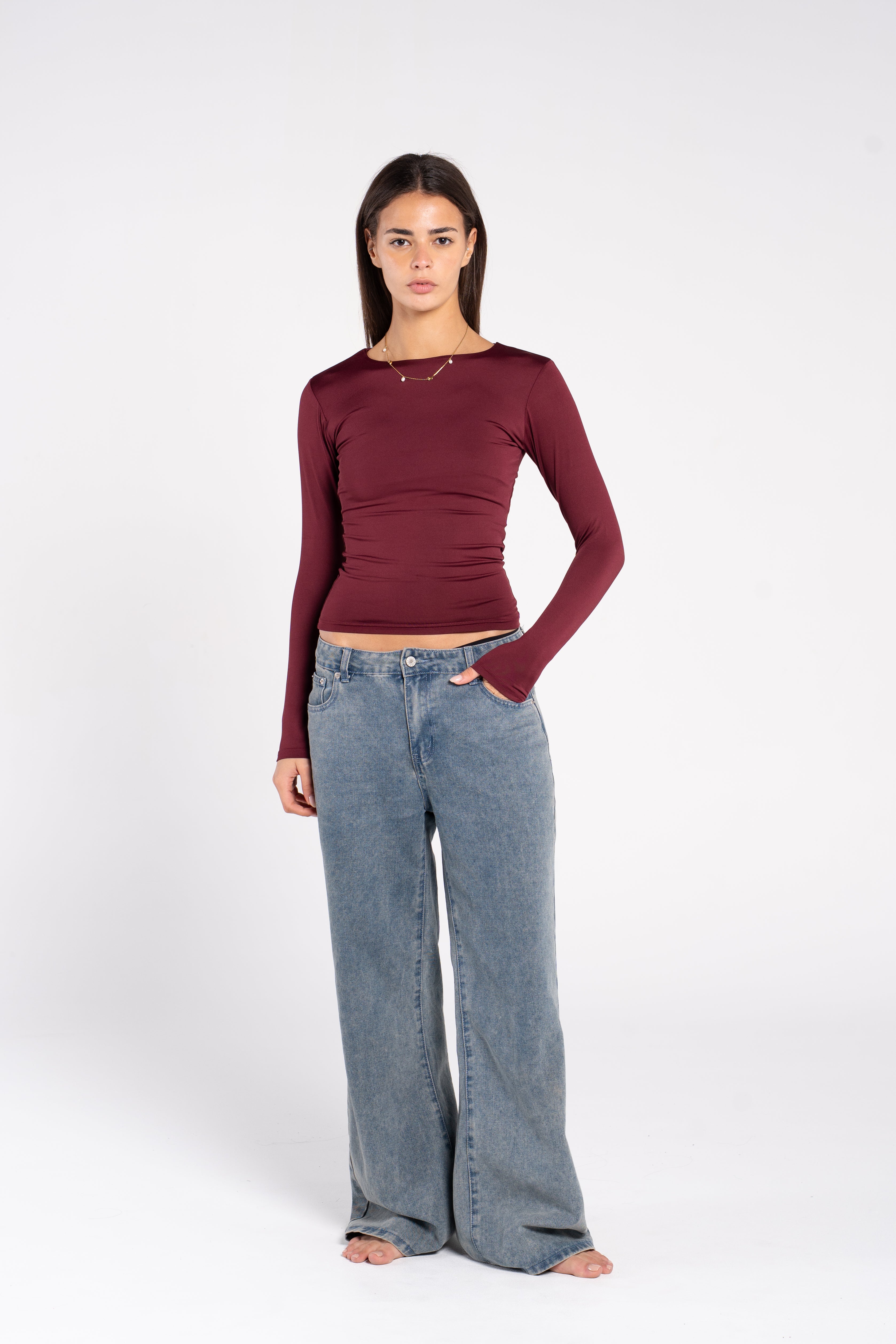 ROUND NECK LONG SLEEVE