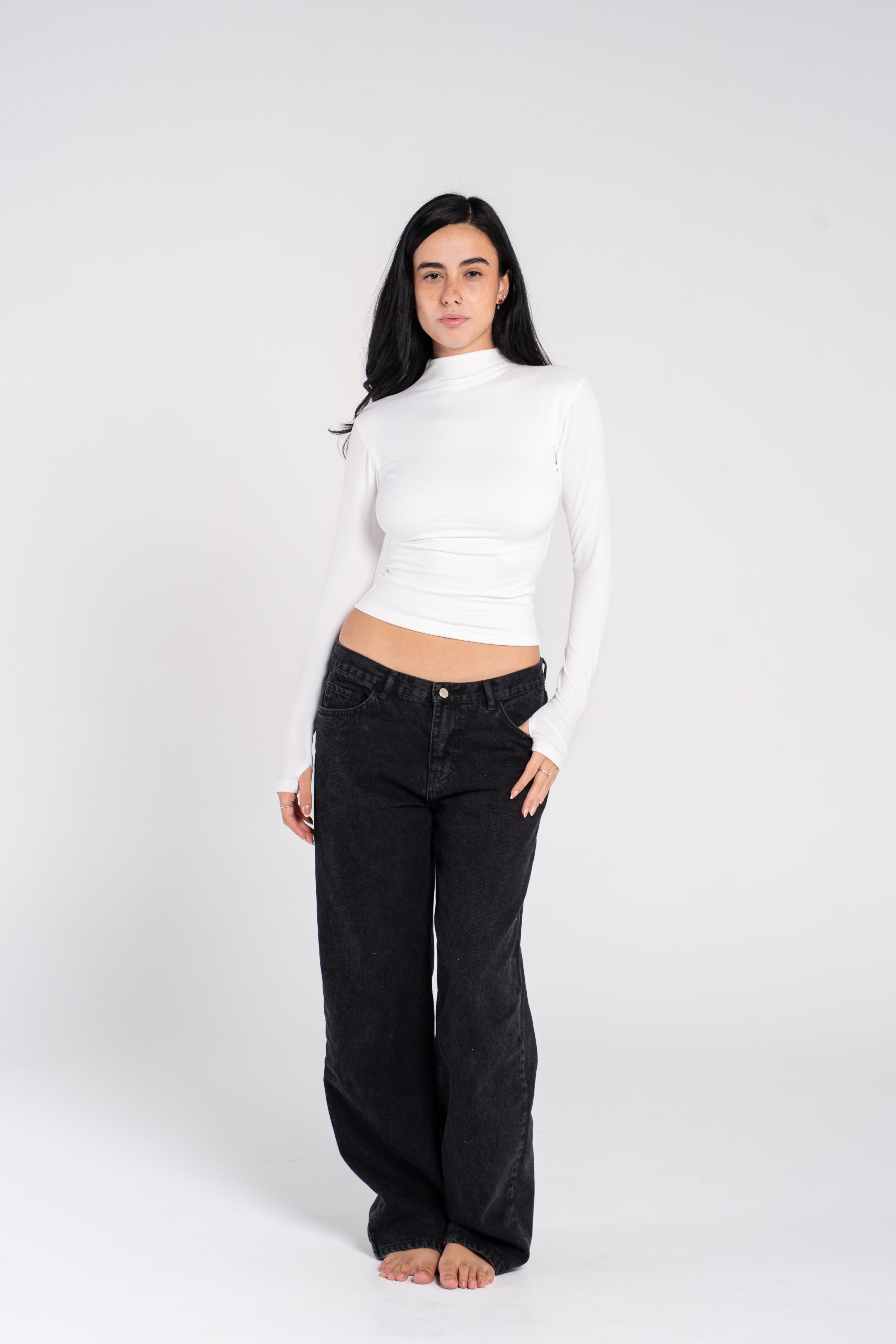 HIGH NECK LONG SLEEVE