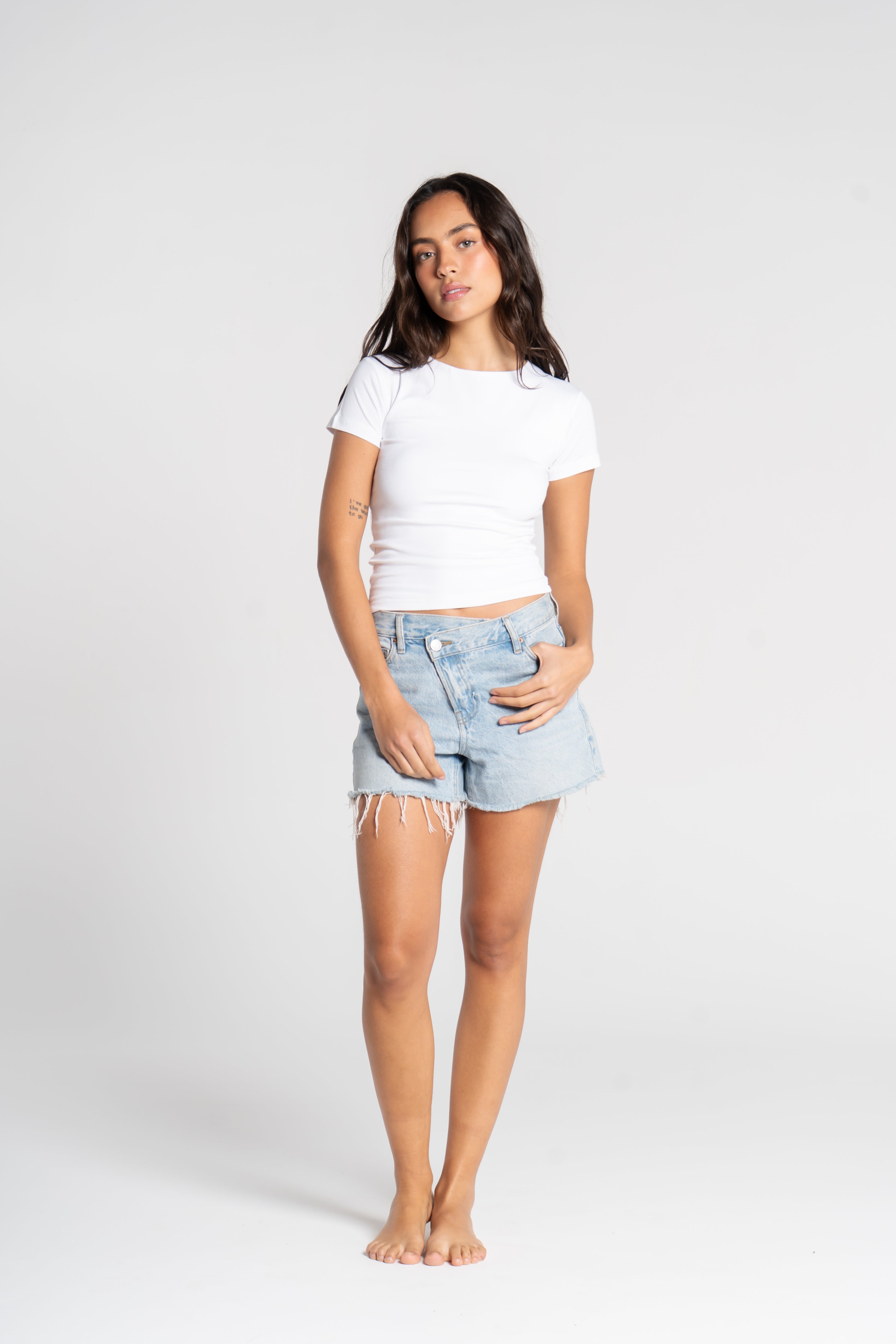 COTTON ROUND NECK SHORT SLEEVE
