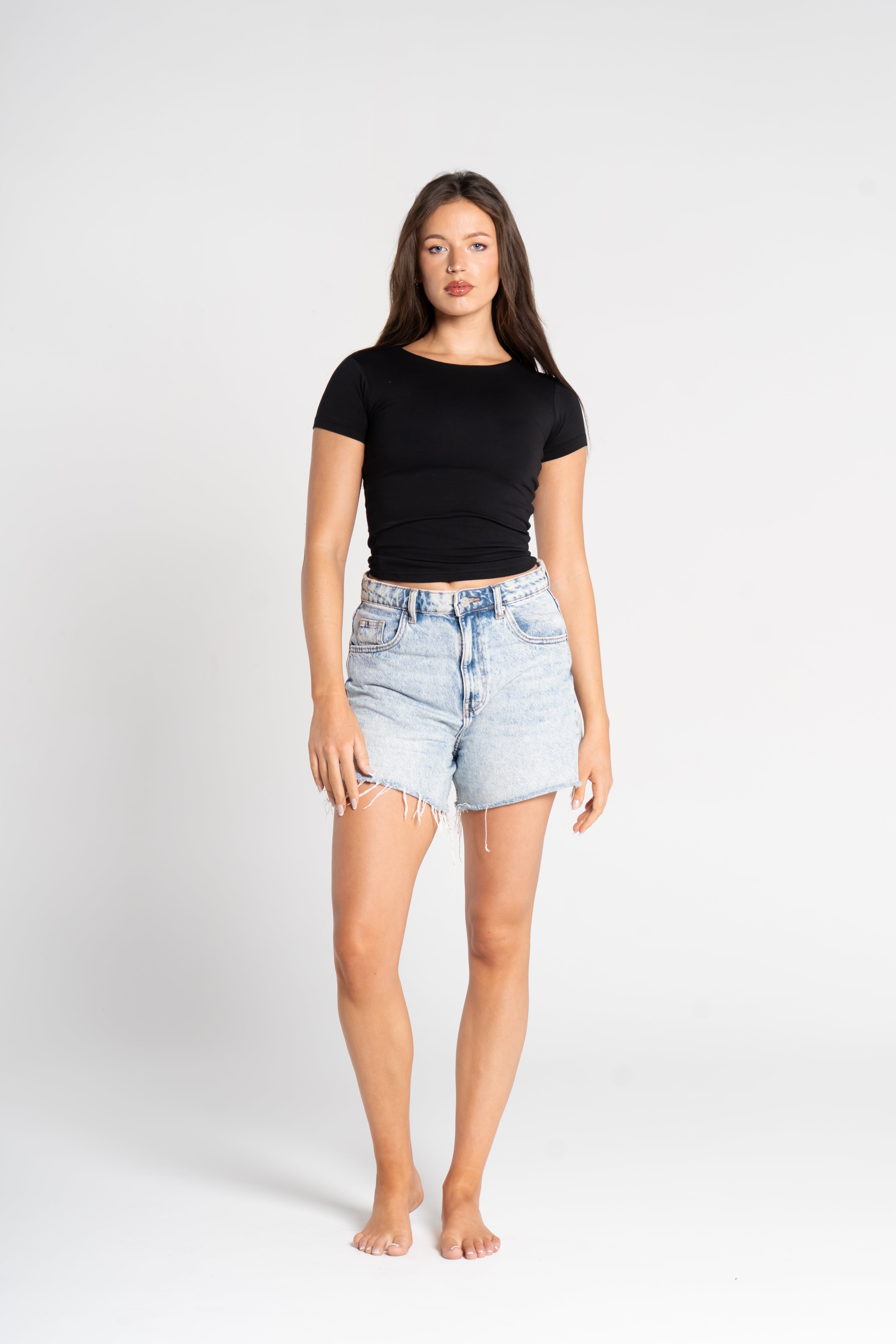 COTTON ROUND NECK SHORT SLEEVE