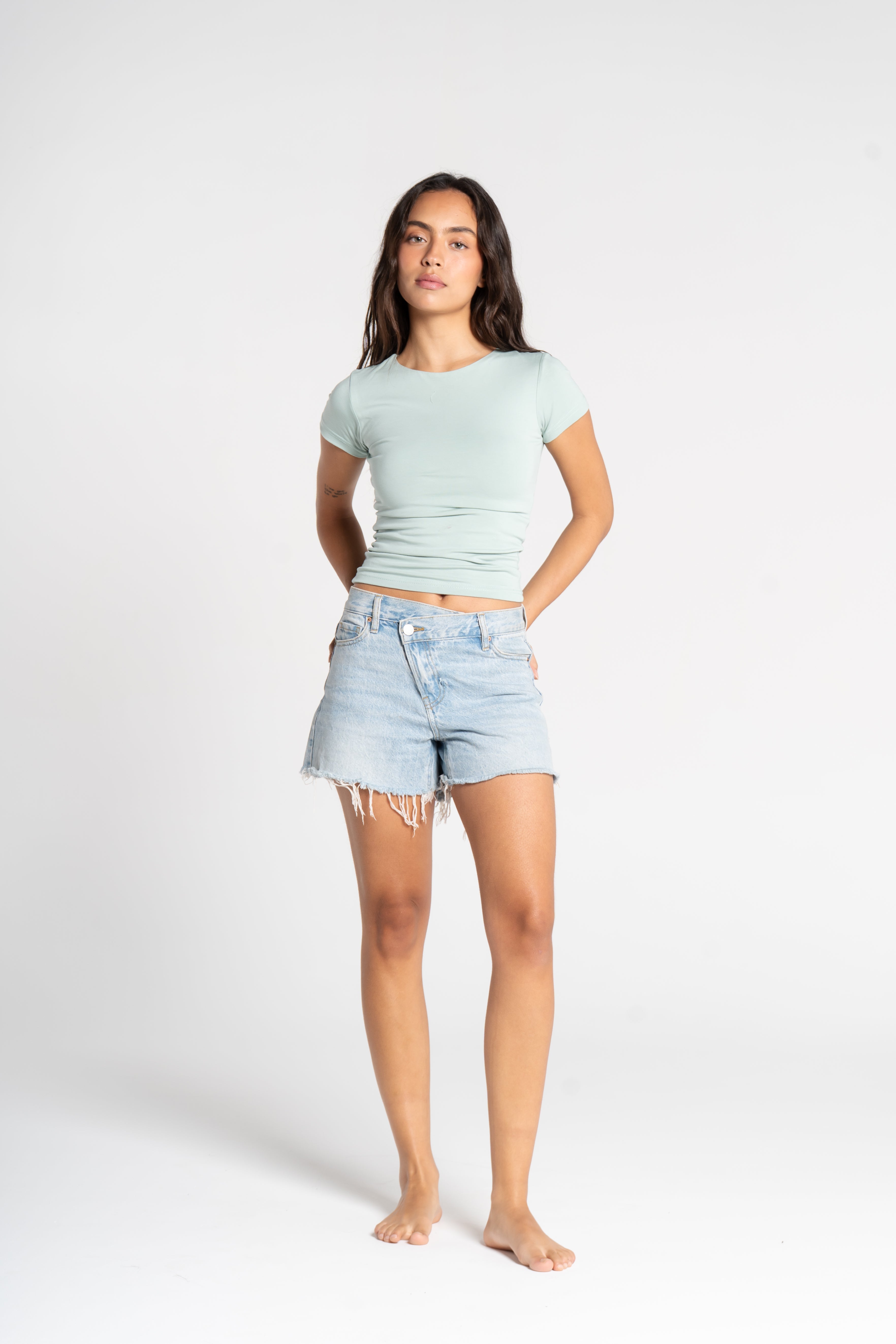 COTTON ROUND NECK SHORT SLEEVE