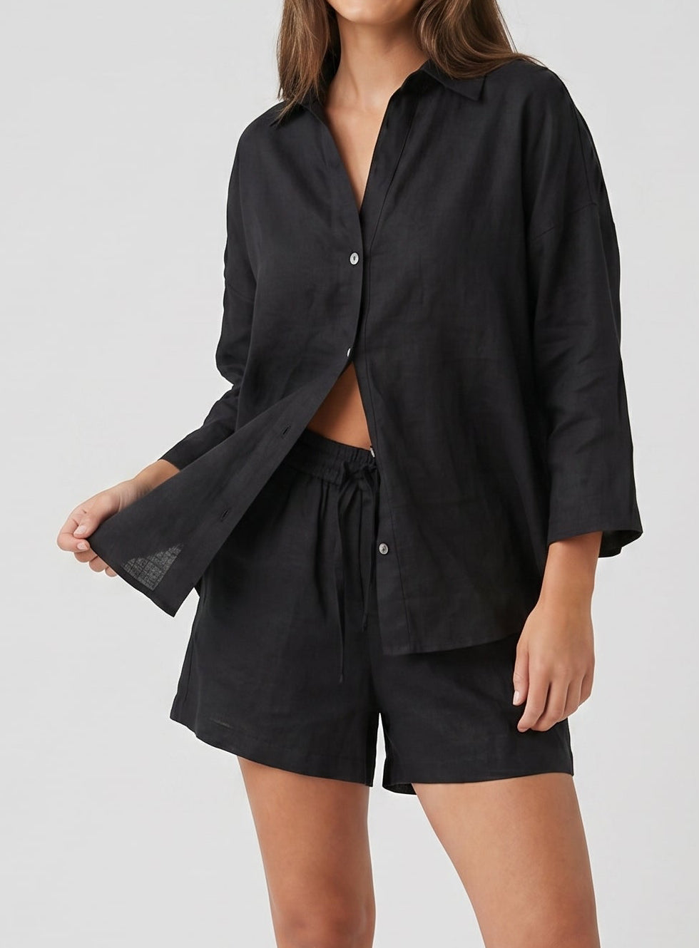 REFINED LINEN SHIRT